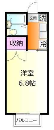 メゾンオイカワの間取り画像