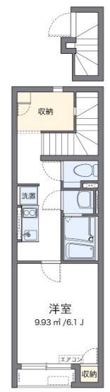 クレイノWAKANAⅡの間取り画像