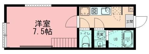 ベルメールの間取り画像