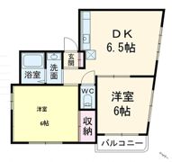 聖ハイツの間取り画像