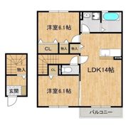 ルーチェⅠの間取り画像