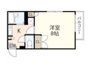 己斐上タウンAの間取り画像