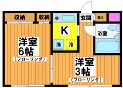 ヴェラコートタマガワの間取り画像