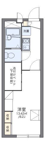 レオパレスルリームの間取り画像