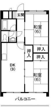 ファミール楊子の間取り画像