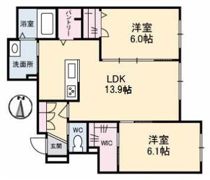 レガーロⅡの間取り画像