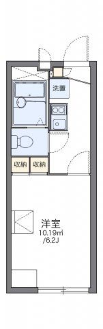 レオパレスEAST LEAFⅡの間取り画像