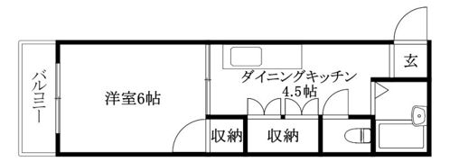 ハイムナカノの間取り画像