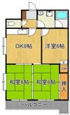 ロイヤルハイツ明石の間取り画像