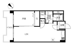 パークサイドレジデンス金沢の間取り画像