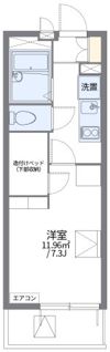 レオパレスウタガワの間取り画像