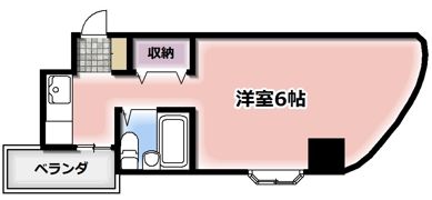 ハイムクロード3の間取り画像