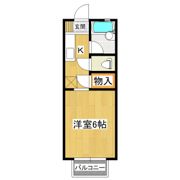 ララハイツC棟の間取り画像