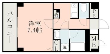 ラ・エスパシオ水前寺駅前ビルの間取り画像