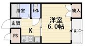 ハイツオークスの間取り画像