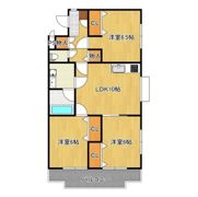 DESEO竹園の間取り画像