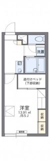 レオパレスルナセレーネの間取り画像