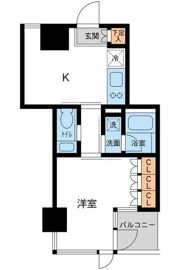 レジデンス白金パークフロントの間取り画像