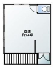 藤コーポの間取り画像