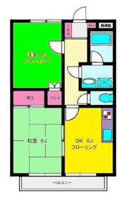 ホワイトメゾンの間取り画像