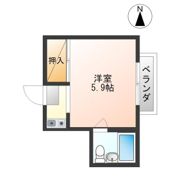 アクロ一ツ橋の間取り画像