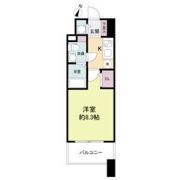 プラウドフラット新大阪の間取り画像