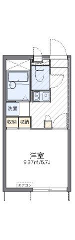 レオパレス喜十の間取り画像