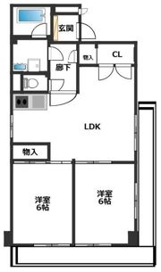 パールハイム川越の間取り画像