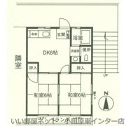 ハイツ下河原の間取り画像