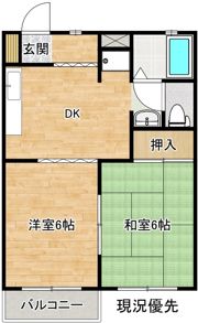 メゾン・ド・サンパティークの間取り画像