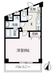 DAIKAN 20 エクラの間取り画像