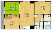 東大谷ハイツの間取り画像