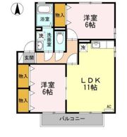 Y．サイレントビレッジ山越 B棟の間取り画像