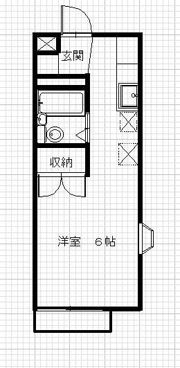 ヒルズスクェアⅡの間取り画像