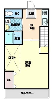 カーサフォレスタの間取り画像