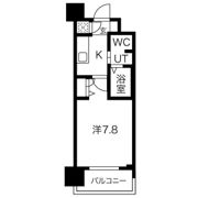 レジュールアッシュ南堀江の間取り画像