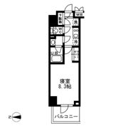 レジディア亀戸の間取り画像