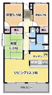 グラン・コート寝屋川Ⅱの間取り画像