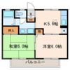 コーポサンビスタBの間取り画像