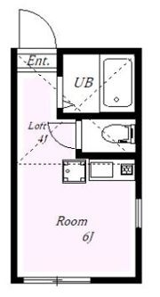 ユナイト 白楽ミーシアの間取り画像
