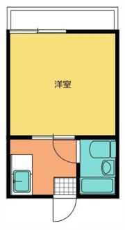 ハイツシバタ1号棟の間取り画像