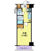 リヴシティ新宿壱番館の間取り画像