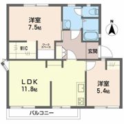 フレグランス桃 Ⅱの間取り画像