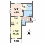 クレアーレの間取り画像