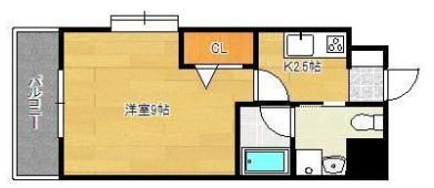 ギャラン吉野町の間取り画像