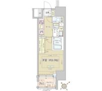 レビスタ白金高輪の間取り画像