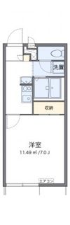 レオパレス白鳥の間取り画像