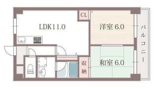 メゾン・ドゥ・ソレイユの間取り画像