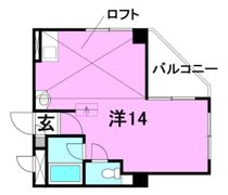 森ビル第8の間取り画像
