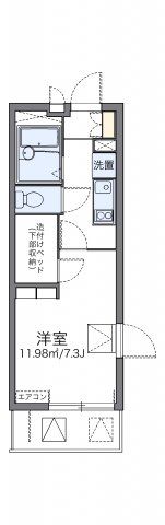 レオパレス南部の間取り画像